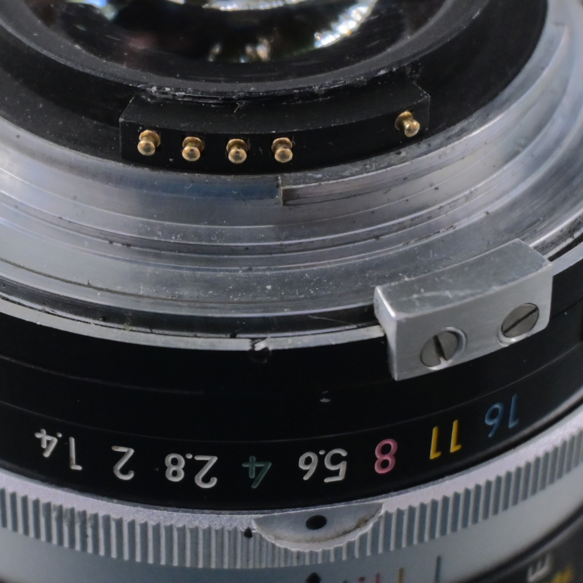 Old 1962 Nikkor Lens </BR>CPU Added and AI Conversion </BR>This lens will work on any </BR>Nikon DSLR