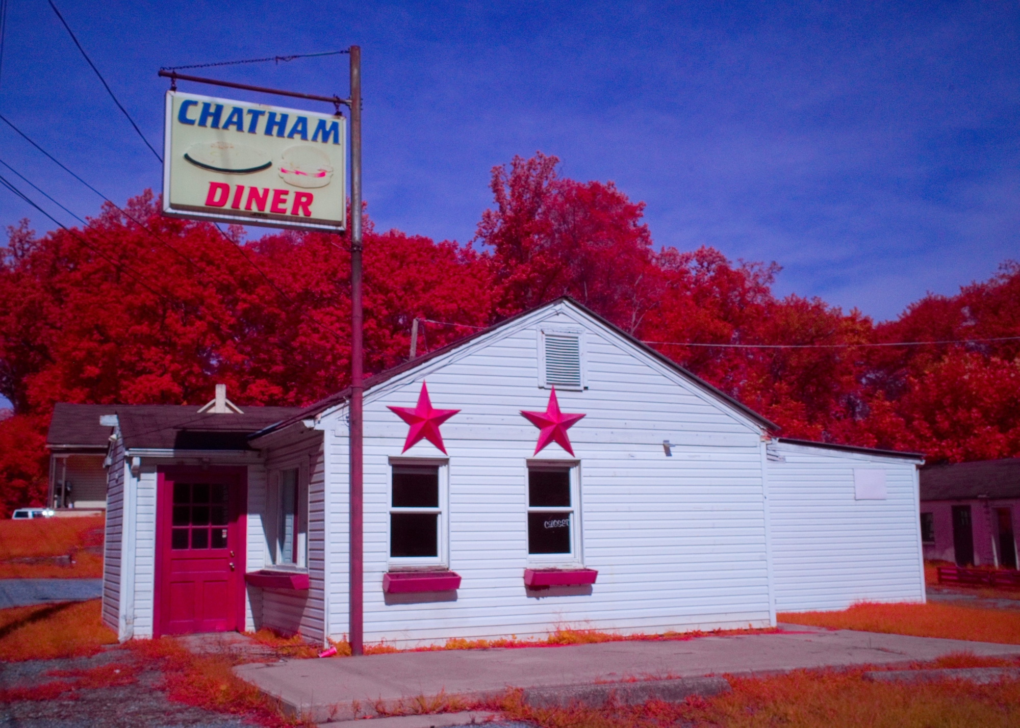 Chatham-Diner-Aerochrome
