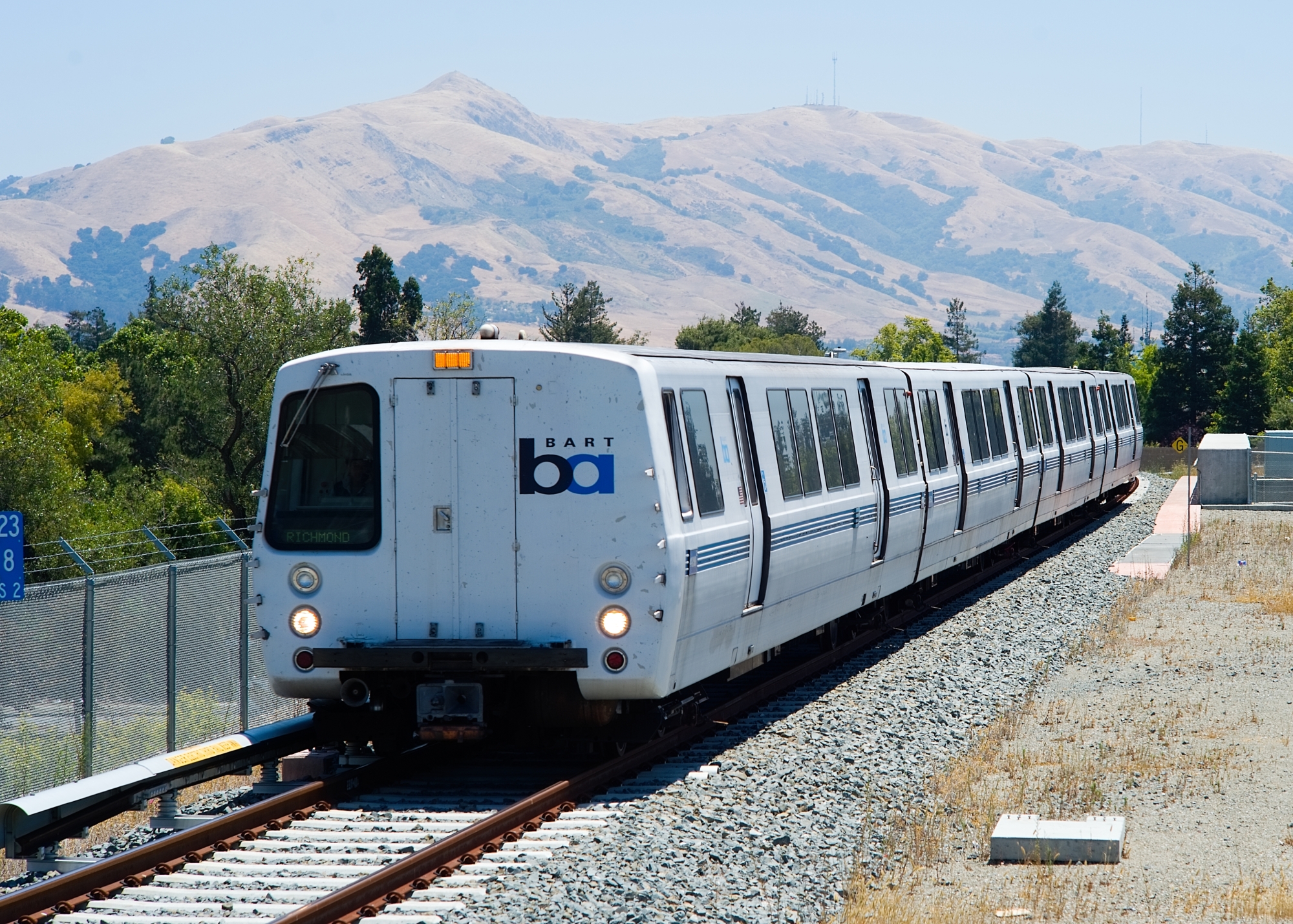 Bart Train </BR>Freemont, California