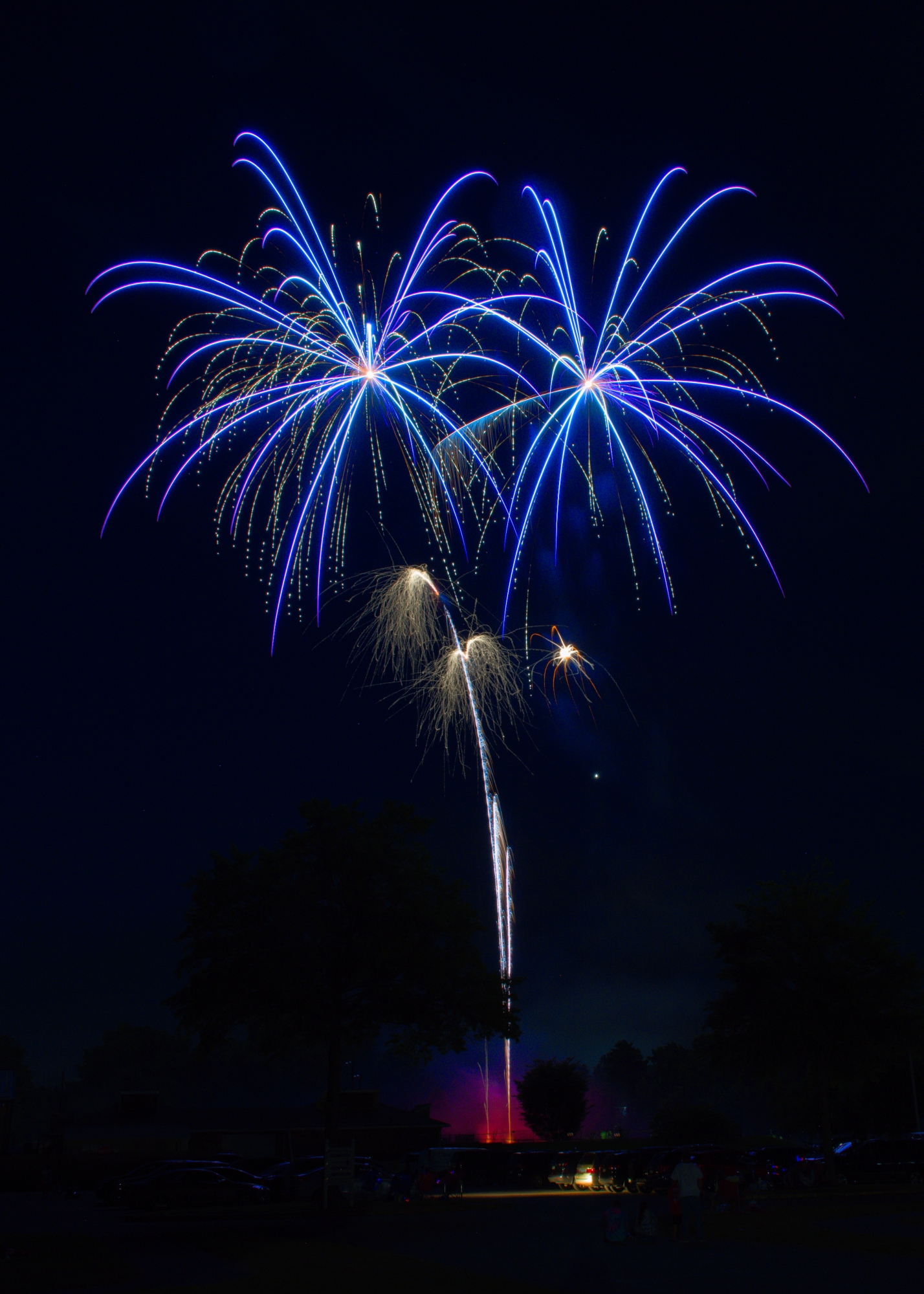 Blue Fireworks </BR>Pottstown, PA