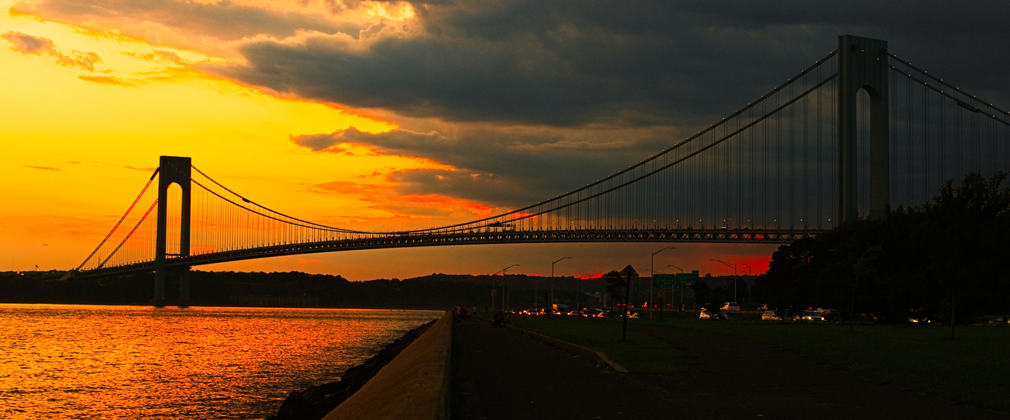 Verrazzano-Bridge-Sunset